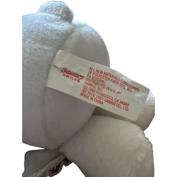 Vintage 2000 Hello Kitty Sanrio Smiles Blue‎ Lace Angel Plush 8" Tall - Picture 5 of 6